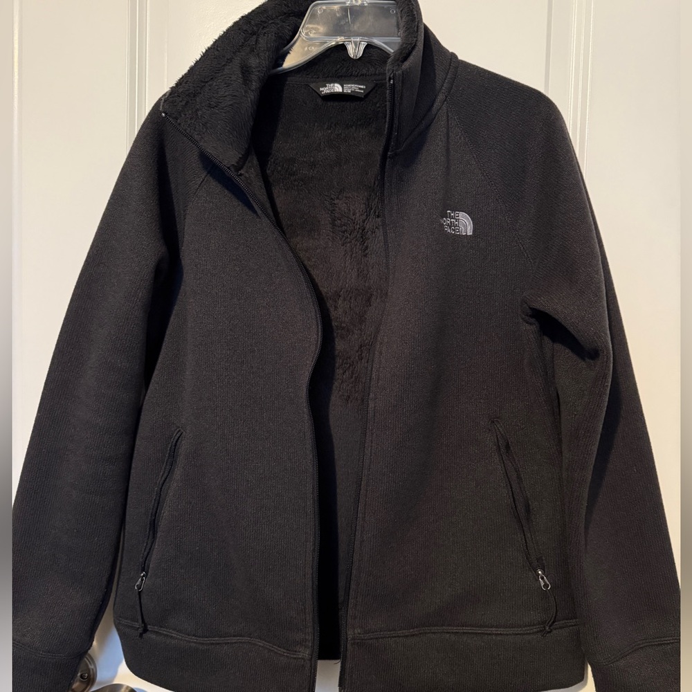 North Face knit fleece jacket